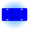 Copy of Personalized 3 X 6 Heavy Duty Acrylic / Plastic License Plate Thumbnail