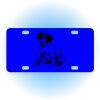 Copy of Personalized 3 X 6 Heavy Duty Acrylic / Plastic License Plate Thumbnail