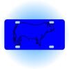 Copy of Personalized 3 X 6 Heavy Duty Acrylic / Plastic License Plate Thumbnail