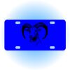 Copy of Personalized 3 X 6 Heavy Duty Acrylic / Plastic License Plate Thumbnail