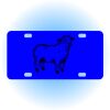 Copy of Personalized 3 X 6 Heavy Duty Acrylic / Plastic License Plate Thumbnail