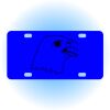 Copy of Personalized 3 X 6 Heavy Duty Acrylic / Plastic License Plate Thumbnail