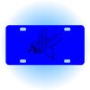 Copy of Personalized 3 X 6 Heavy Duty Acrylic / Plastic License Plate Thumbnail
