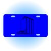 Copy of Personalized 3 X 6 Heavy Duty Acrylic / Plastic License Plate Thumbnail