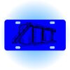 Copy of Personalized 3 X 6 Heavy Duty Acrylic / Plastic License Plate Thumbnail