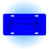 Copy of Personalized 3 X 6 Heavy Duty Acrylic / Plastic License Plate Thumbnail