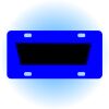 Copy of Personalized 3 X 6 Heavy Duty Acrylic / Plastic License Plate Thumbnail