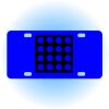 Copy of Personalized 3 X 6 Heavy Duty Acrylic / Plastic License Plate Thumbnail