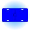 Copy of Personalized 3 X 6 Heavy Duty Acrylic / Plastic License Plate Thumbnail