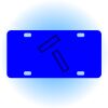 Copy of Personalized 3 X 6 Heavy Duty Acrylic / Plastic License Plate Thumbnail