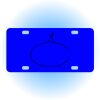 Copy of Personalized 3 X 6 Heavy Duty Acrylic / Plastic License Plate Thumbnail