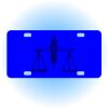 Copy of Personalized 3 X 6 Heavy Duty Acrylic / Plastic License Plate Thumbnail