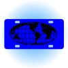 Copy of Personalized 3 X 6 Heavy Duty Acrylic / Plastic License Plate Thumbnail