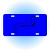Copy of Personalized 3 X 6 Heavy Duty Acrylic / Plastic License Plate Thumbnail