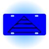 Copy of Personalized 3 X 6 Heavy Duty Acrylic / Plastic License Plate Thumbnail