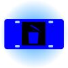 Copy of Personalized 3 X 6 Heavy Duty Acrylic / Plastic License Plate Thumbnail