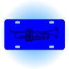 Copy of Personalized 3 X 6 Heavy Duty Acrylic / Plastic License Plate Thumbnail