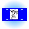 Copy of Personalized 3 X 6 Heavy Duty Acrylic / Plastic License Plate Thumbnail