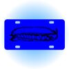 Copy of Personalized 3 X 6 Heavy Duty Acrylic / Plastic License Plate Thumbnail