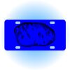 Copy of Personalized 3 X 6 Heavy Duty Acrylic / Plastic License Plate Thumbnail