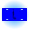 Copy of Personalized 3 X 6 Heavy Duty Acrylic / Plastic License Plate Thumbnail