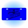 Copy of Personalized 3 X 6 Heavy Duty Acrylic / Plastic License Plate Thumbnail