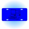 Copy of Personalized 3 X 6 Heavy Duty Acrylic / Plastic License Plate Thumbnail