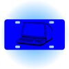 Copy of Personalized 3 X 6 Heavy Duty Acrylic / Plastic License Plate Thumbnail