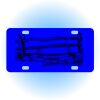 Copy of Personalized 3 X 6 Heavy Duty Acrylic / Plastic License Plate Thumbnail