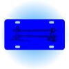 Copy of Personalized 3 X 6 Heavy Duty Acrylic / Plastic License Plate Thumbnail