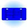 Copy of Personalized 3 X 6 Heavy Duty Acrylic / Plastic License Plate Thumbnail