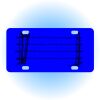 Copy of Personalized 3 X 6 Heavy Duty Acrylic / Plastic License Plate Thumbnail