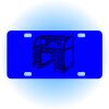 Copy of Personalized 3 X 6 Heavy Duty Acrylic / Plastic License Plate Thumbnail
