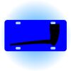 Copy of Personalized 3 X 6 Heavy Duty Acrylic / Plastic License Plate Thumbnail