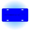 Copy of Personalized 3 X 6 Heavy Duty Acrylic / Plastic License Plate Thumbnail