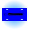 Copy of Personalized 3 X 6 Heavy Duty Acrylic / Plastic License Plate Thumbnail