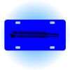 Copy of Personalized 3 X 6 Heavy Duty Acrylic / Plastic License Plate Thumbnail