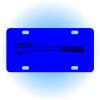 Copy of Personalized 3 X 6 Heavy Duty Acrylic / Plastic License Plate Thumbnail