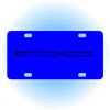Copy of Personalized 3 X 6 Heavy Duty Acrylic / Plastic License Plate Thumbnail
