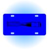 Copy of Personalized 3 X 6 Heavy Duty Acrylic / Plastic License Plate Thumbnail