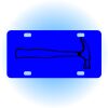 Copy of Personalized 3 X 6 Heavy Duty Acrylic / Plastic License Plate Thumbnail