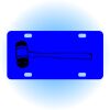 Copy of Personalized 3 X 6 Heavy Duty Acrylic / Plastic License Plate Thumbnail
