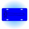 Copy of Personalized 3 X 6 Heavy Duty Acrylic / Plastic License Plate Thumbnail