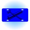 Copy of Personalized 3 X 6 Heavy Duty Acrylic / Plastic License Plate Thumbnail