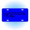 Copy of Personalized 3 X 6 Heavy Duty Acrylic / Plastic License Plate Thumbnail