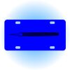 Copy of Personalized 3 X 6 Heavy Duty Acrylic / Plastic License Plate Thumbnail