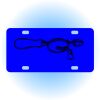 Copy of Personalized 3 X 6 Heavy Duty Acrylic / Plastic License Plate Thumbnail