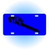 Copy of Personalized 3 X 6 Heavy Duty Acrylic / Plastic License Plate Thumbnail