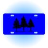 Copy of Personalized 3 X 6 Heavy Duty Acrylic / Plastic License Plate Thumbnail