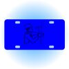 Copy of Personalized 3 X 6 Heavy Duty Acrylic / Plastic License Plate Thumbnail